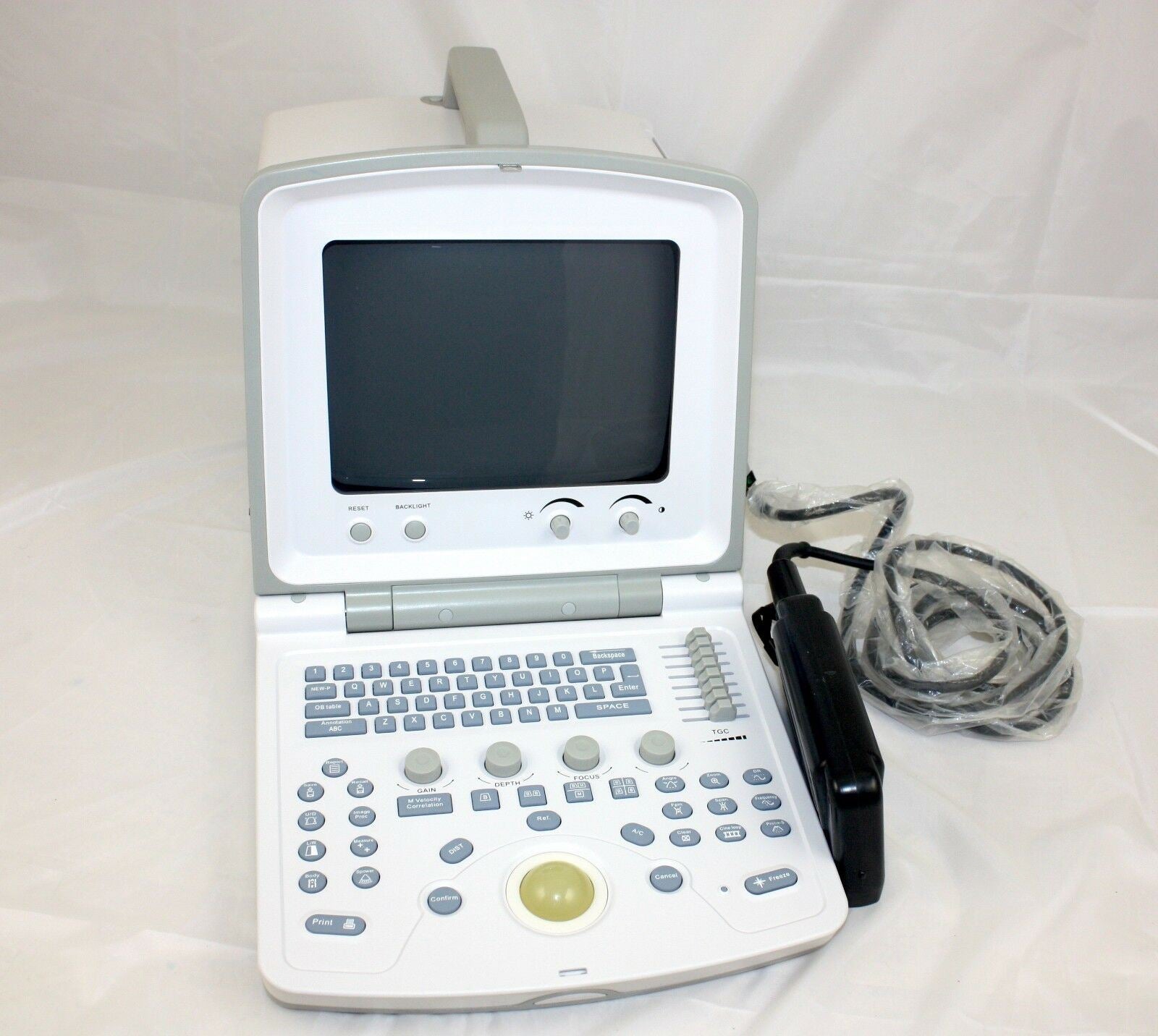Portable WED 380V Ultrasound with Back Fat (carcas) Probe DIAGNOSTIC ULTRASOUND MACHINES FOR SALE