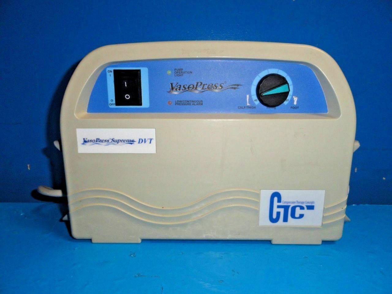 Vasopress Supreme Mini DVT Pump - Vaso Press - KM501 DIAGNOSTIC ULTRASOUND MACHINES FOR SALE