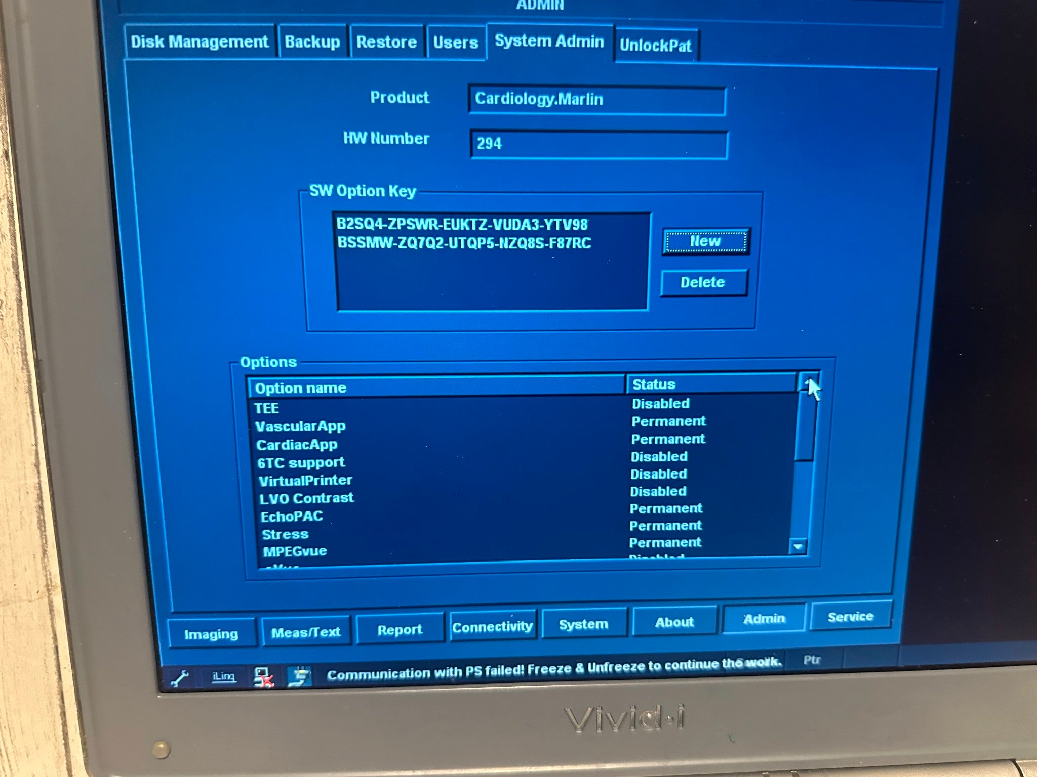 GE Vivid I Color Doppler Ultrasound Scanner & 3S-RS Phased Array Cardiac Probe DIAGNOSTIC ULTRASOUND MACHINES FOR SALE