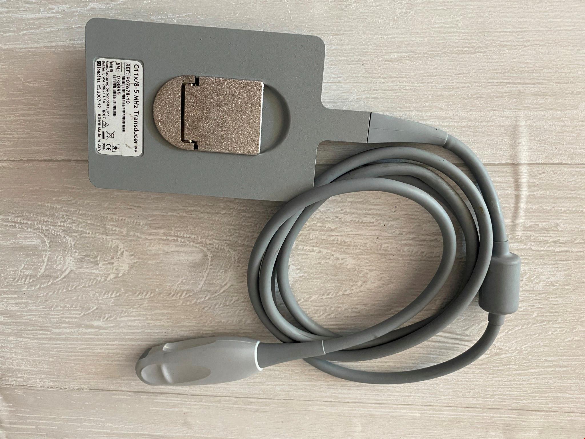 SONOSITE C11x/8-5 MICRO-CONVEX ARRAY TRANSDUCER PTOBE FOR M TURBO DIAGNOSTIC ULTRASOUND MACHINES FOR SALE