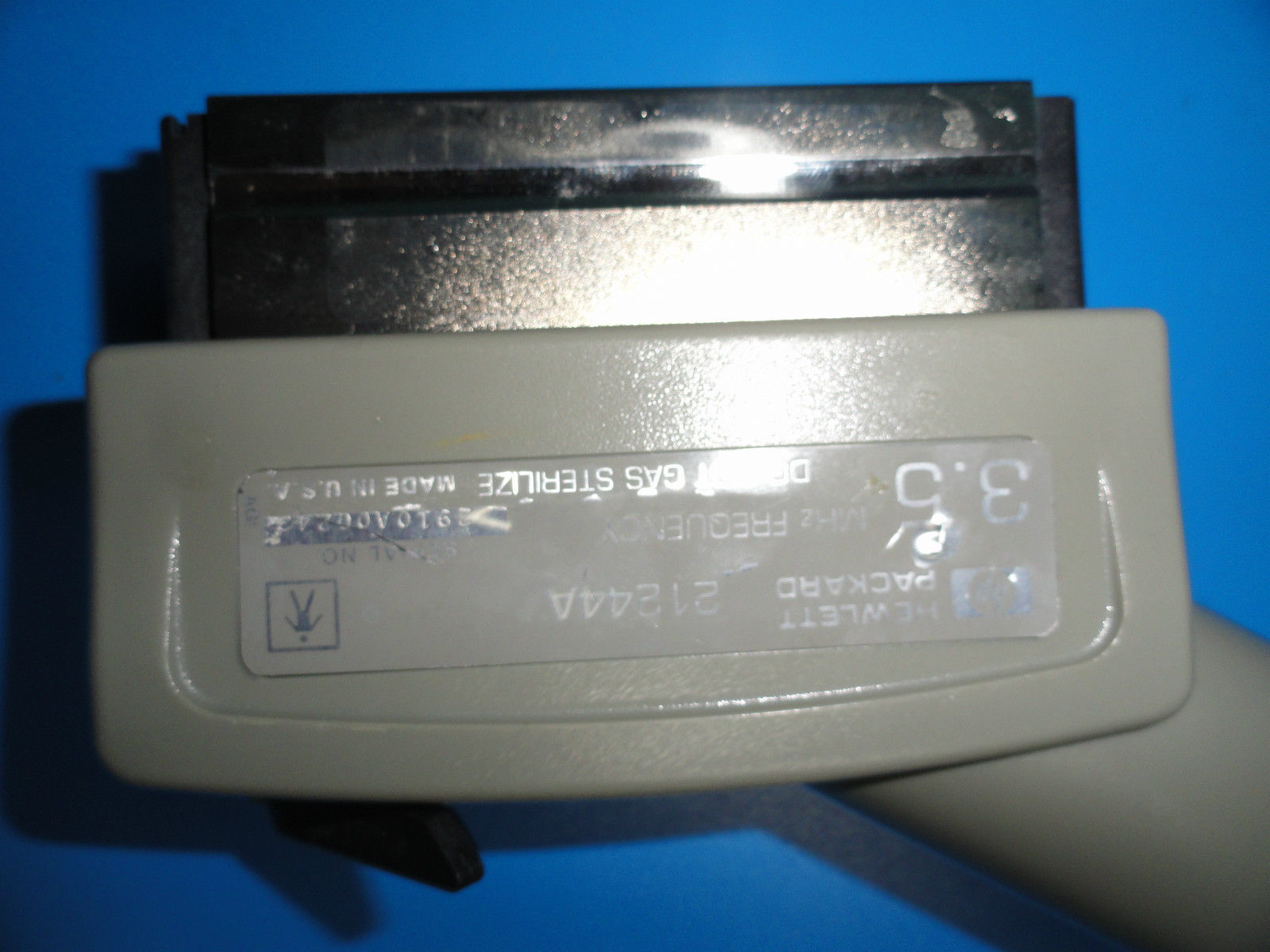 HP 21244A Phased Array 3.5MH Sector Probe For HP 1000,1500 & 2000 (3518 &3525) DIAGNOSTIC ULTRASOUND MACHINES FOR SALE