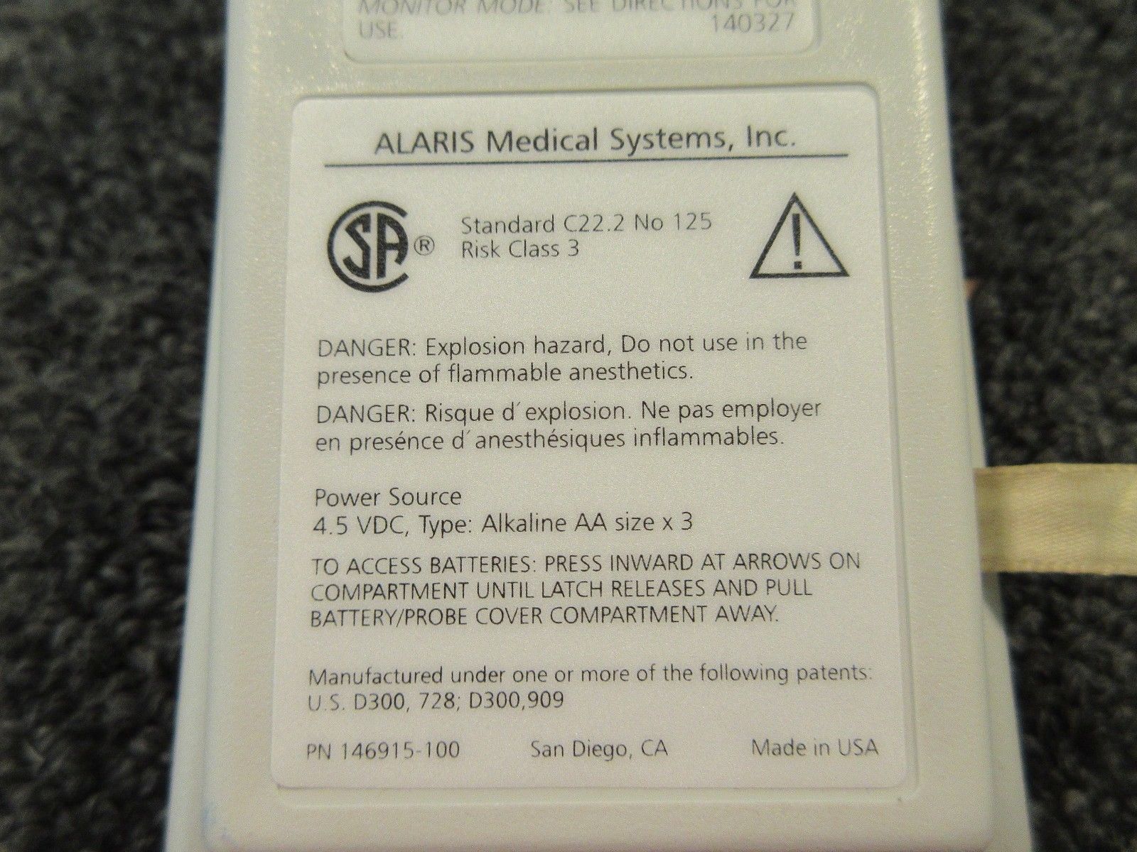 ALARIS MEDICAL TEMP PLUS II THERMOMETER 2080 IVAC RECTAL ORAL PROBE NEW DIAGNOSTIC ULTRASOUND MACHINES FOR SALE