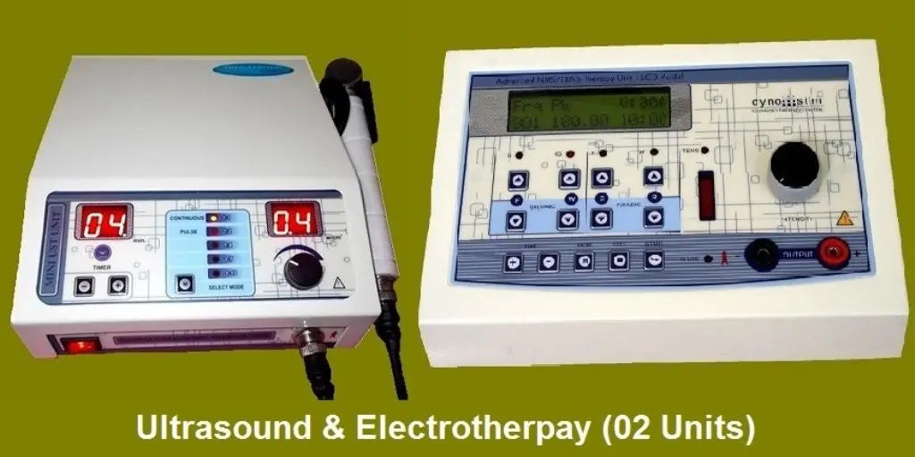 2 unit Electrical Stimulator Ultrasound Combo Physical therapy machines unit df DIAGNOSTIC ULTRASOUND MACHINES FOR SALE