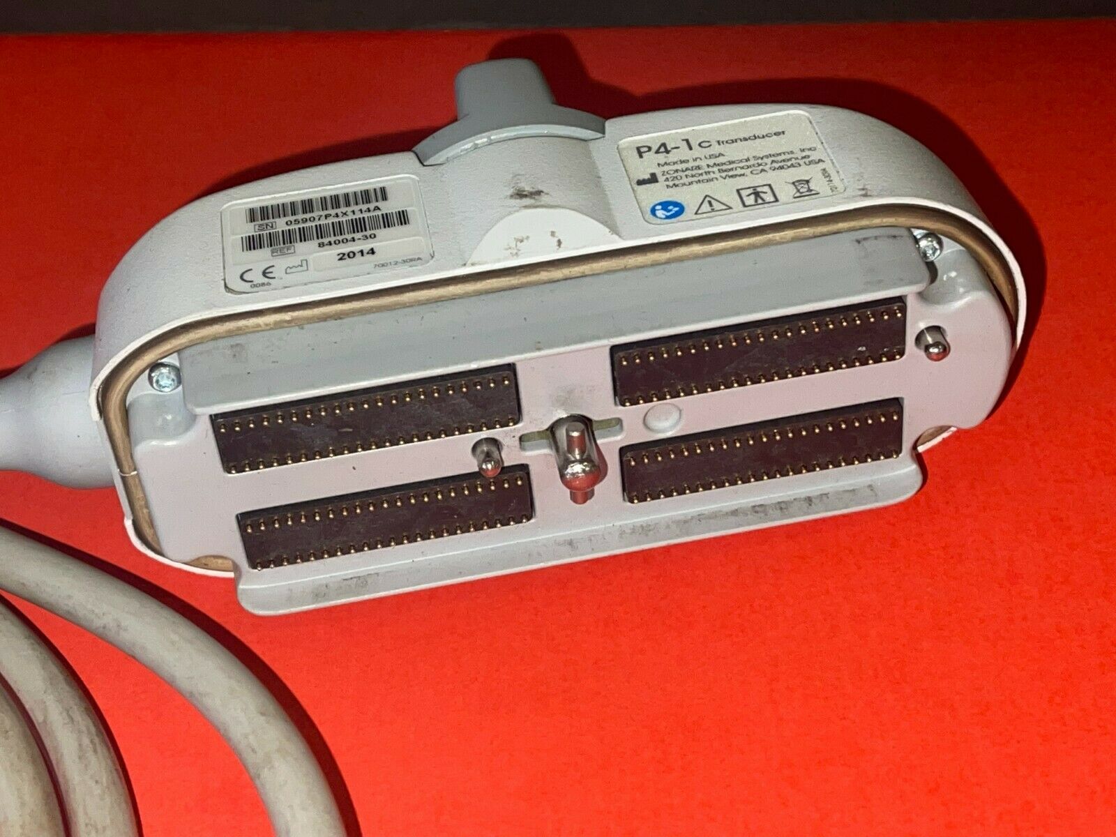 ZONARE P4-1C PHASED ARRAY Ultrasound TRANSDUCER PROBE 84004-30 DIAGNOSTIC ULTRASOUND MACHINES FOR SALE