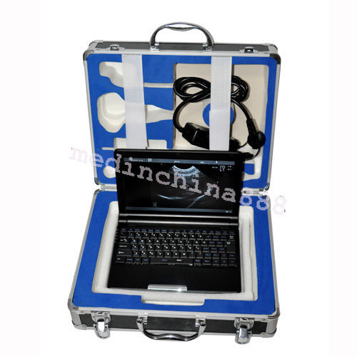 Laptop Ultrasound Scanner +Convex+Linear+Transvaginal 3 Probes Free Aluminum Box DIAGNOSTIC ULTRASOUND MACHINES FOR SALE