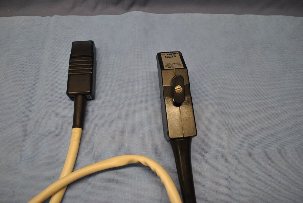ACUSON S228 ULTRASOUND PROBE 2.25 MHz DIAGNOSTIC ULTRASOUND MACHINES FOR SALE