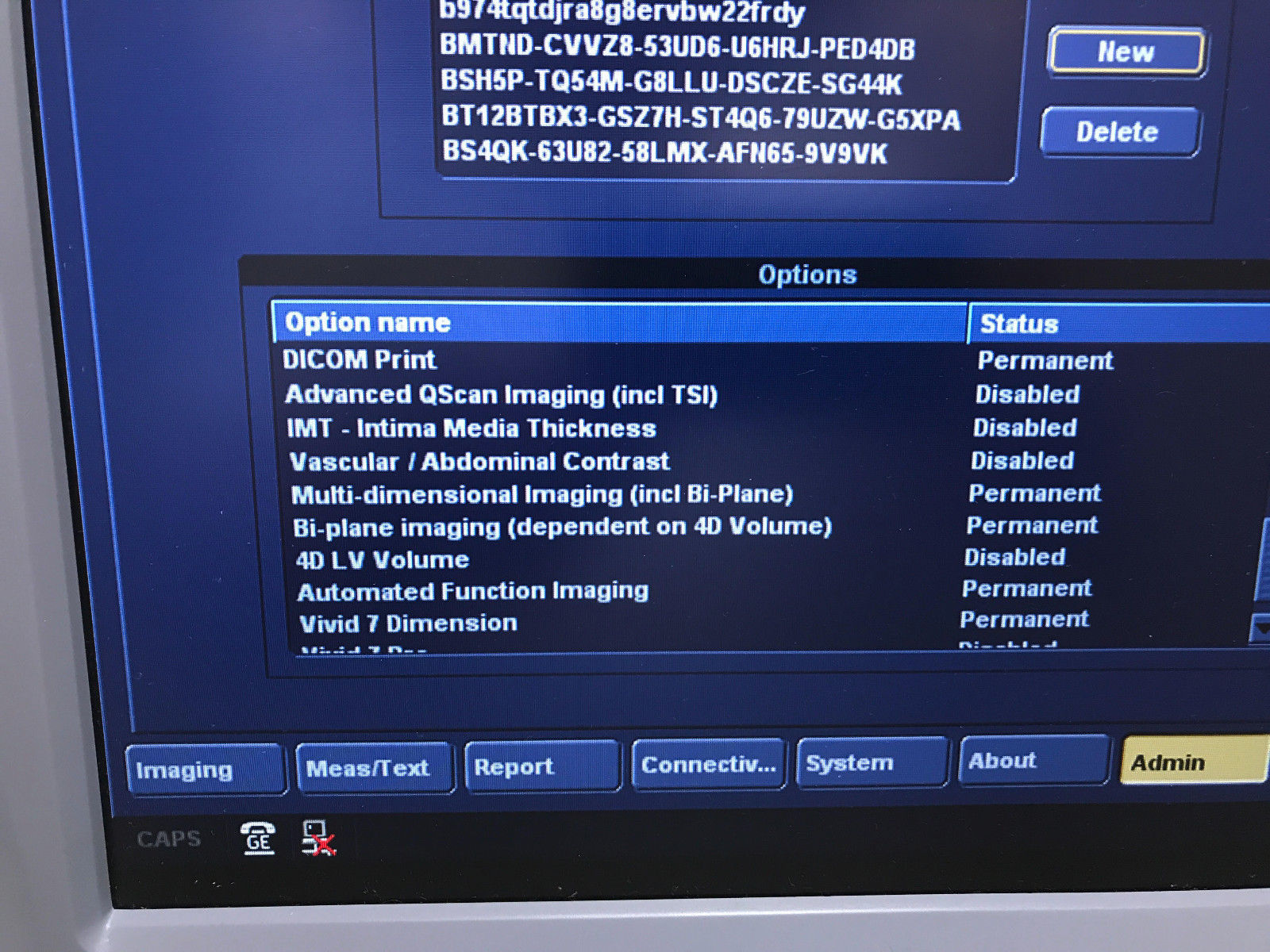 GE VIVID 7 ULTRASOUND CARDIAC 2010 / MANY OPTIONS / 2 X PROBES / 4D 3V & M4S DIAGNOSTIC ULTRASOUND MACHINES FOR SALE