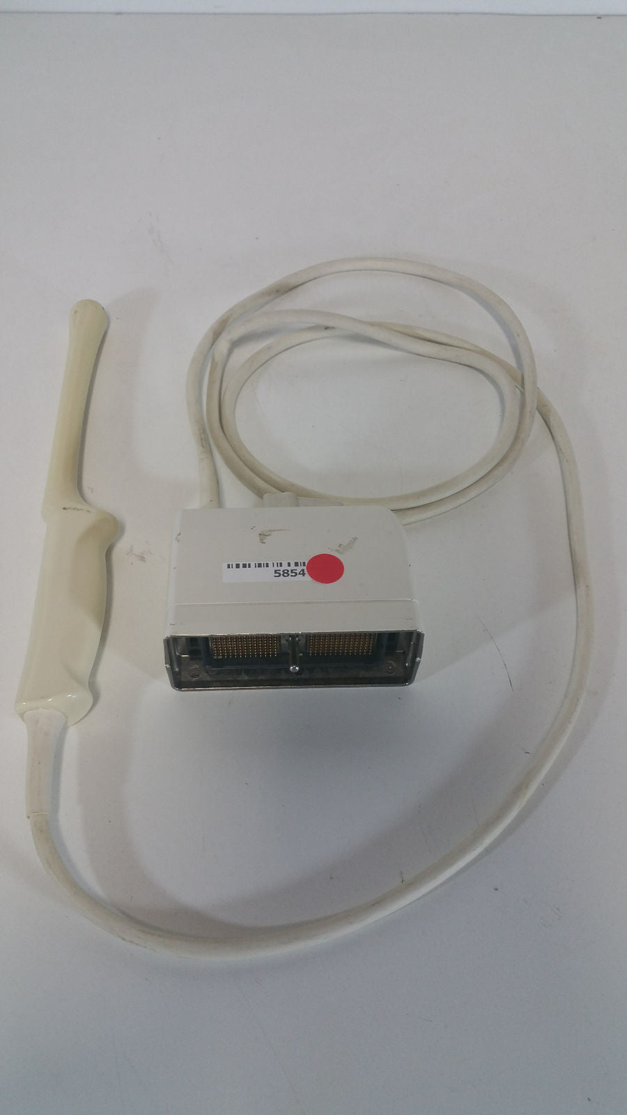 vertical shot of probe