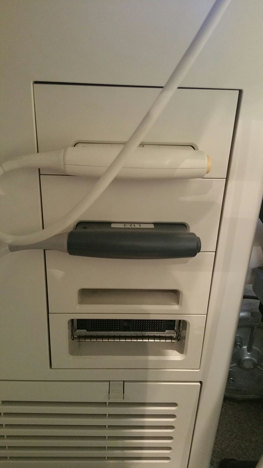 ultrasound probe port