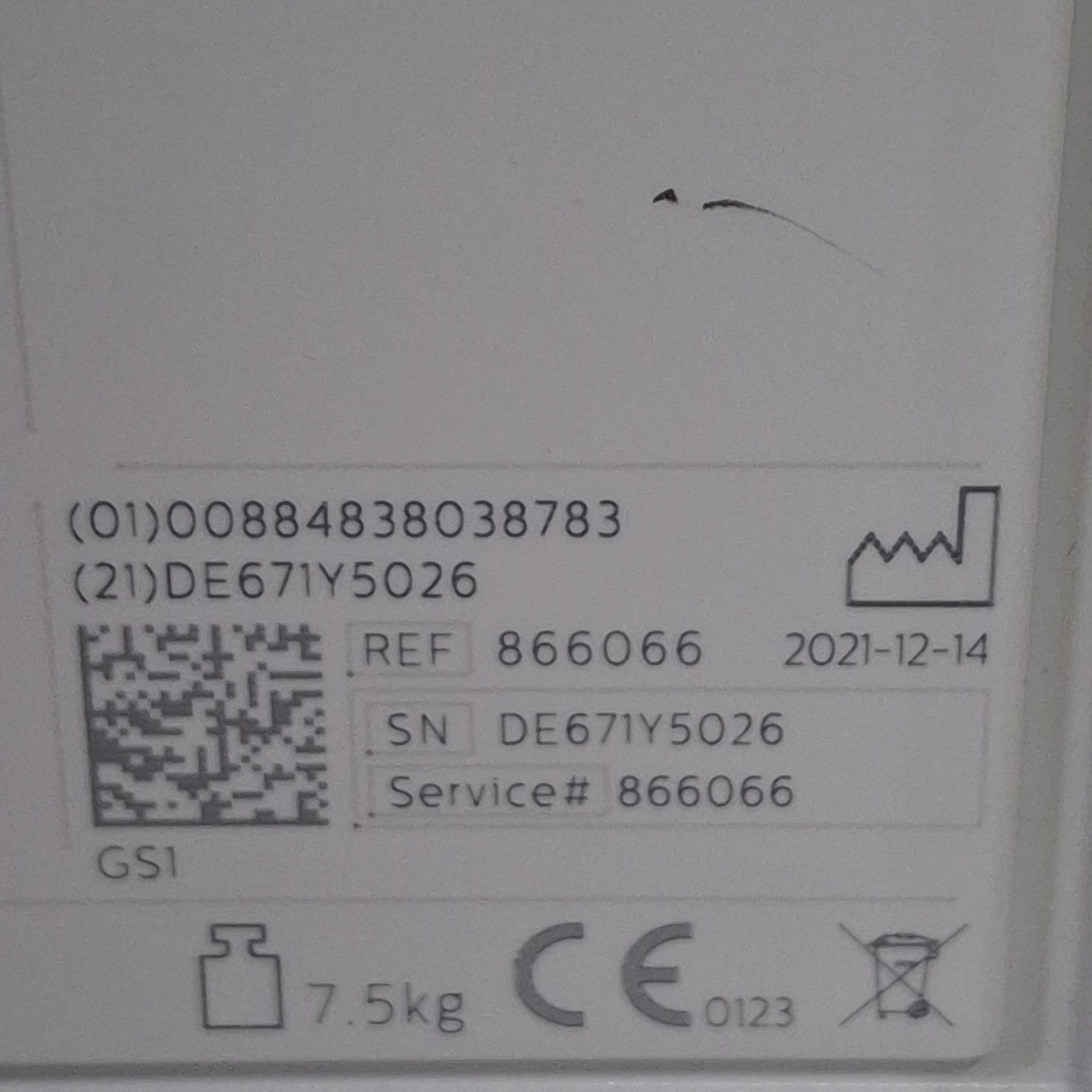 Philips MX550 Portable/Bedside Patient Monitor