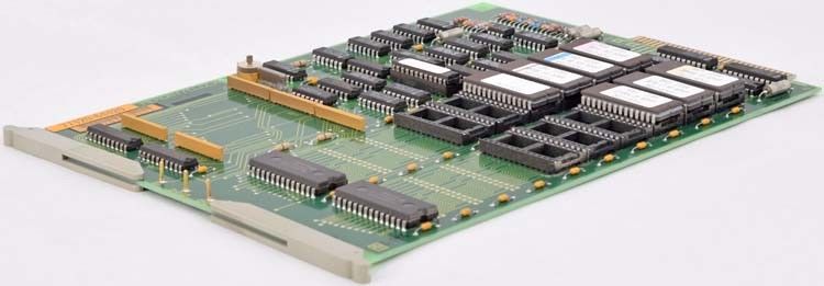 a close up of a circuit board with many different types of wires