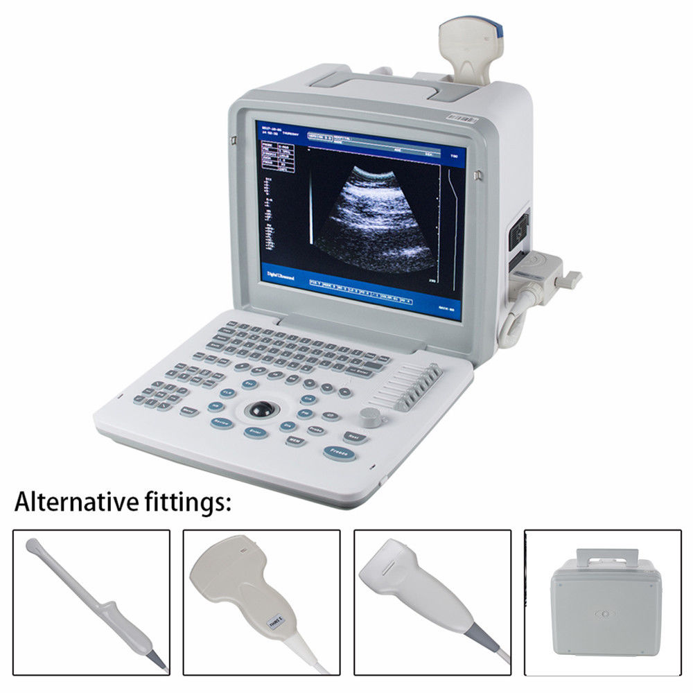Pro LCD Portable Ultrasound Scanner Machine Transvaginal,Linear, Convex 3 Probe 190891567819 DIAGNOSTIC ULTRASOUND MACHINES FOR SALE